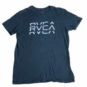 RVCA Vintage Black Logo Tee